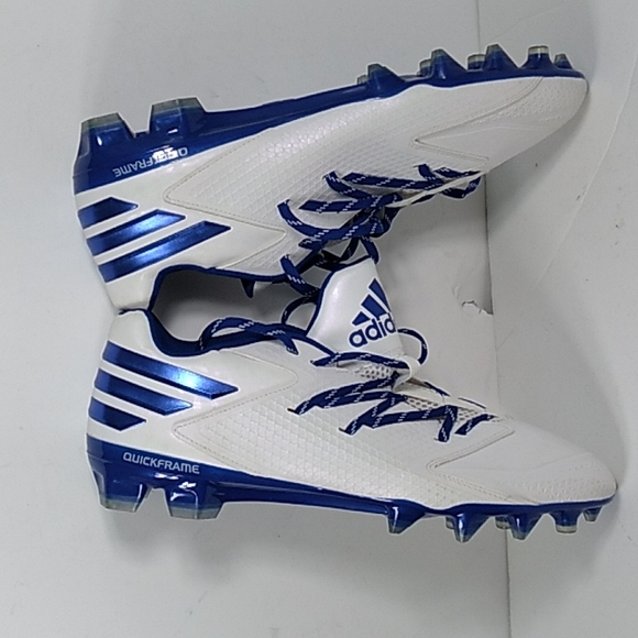 Adidas Quick Frame Shoes Adidas Quick Frame Blue And White Size 5